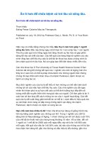 Ăn ít hơn để chữa bệnh và trẻ lâu và sống lâu 