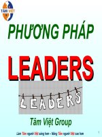 Bài giảng phương pháp leaders
