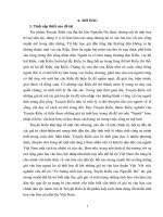 Luận án tư tưởng triết học trong truyện kiều của nguyễn du