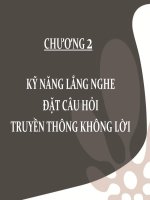 Bài giảng giao tiếp trong kinh doanh chương 2   ths  lê anh huyền trâm 