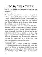 Đề cương ôn tập môn đo đạc địa chính