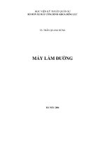 Giáo trình máy làm đường