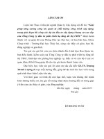 Giải pháp tăng cường công tác quản lý chất lượng công trình xây dựng trong giai đoạn thi công các dự án đầu tư xây dựng chung cư cao cấp của tổng công ty đầu tư phát triển hạ tầng đô thị UDIC