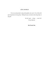 Nghiên cứu lựa chọn một số thông số hợp lý của giá khung thủy lực di động dùng trong khai thác than hầm lò có góc dốc đến 250  vùng quảng ninh 