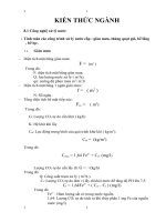 TÀI LIỆU ÔN TẬP KIẾN THỨC NGÀNH MÔI TRƯỜNG