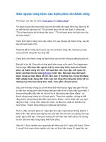 Đảo ngược công thức của hạnh phúc và thành công 