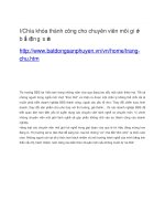 CHÌA KHÓA THÀNH CÔNG VÀ CÁC KÊNH MARKETING CHO NGƯỜI MÔI GIỚI BẤT ĐỘNG SẢN