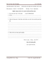 Phân tích hoạt động kinh doanh của công ty TNHH MTV thương mại và dịch vụ bách  linh 