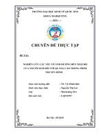 Nghiên cứu các yếu tố ảnh hưởng đến thái độ của người xem đối với quảng cáo trong phim truyền hình 