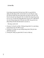 Tác động của cuộc khủng hoảng kinh tế thế giới năm 2008 đến việt nam