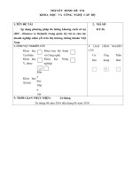 Áp dụng phương pháp đo lường khoảng cách vỡ nợ (DD   distance to default) trong quản trị rủi ro của các doanh nghiệp niêm yết trên thị trường chứng khoán việt nam 