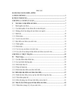 Nghiên cứu mô hình thể lực và bệnh tật sinh viên chính quy đại học y dược huế khám sức khoẻ nhập học 2013 2014 