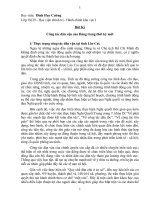 Bút ký Công tác dân vận của Đảng trong thời kỳ mới