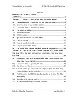 Tình hình triển khai nghiệp vụ bảo hiểm sức khỏe toàn cầu tại công ty bảo hiểm hùng vương hà nội giai đoạn 2011 – 2015 