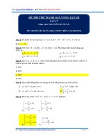 ĐỀ THI THỬ ĐÁNH GIÁ NĂNG lực phần  tư DUY ĐỊNH LƯỢNG