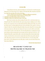 Phân tích thống kê và dự báo 