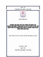 NGHIÊN cứu HIỆU QUẢ của THÔNG KHÍ NHÂN tạo KHÔNG xâm NHẬP TRONG điều TRỊ SUY hô hấp DO đợt cấp BỆNH PHỔI tắc NGHẼN mạn TÍNH tại TRUNG tâm hô hấp BỆNH VIỆN BẠCH MAI 