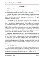 Kế toán tập hợp chi phí và tính giá thành sản phẩm tại công ty CP xây dựng hải hậu – nam định 