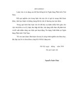 Rủi ro tín dụng xuất khẩu tại ngân hàng phát triển việt nam – thực trạng và giải pháp’’ 