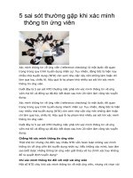 5 sai sót thường gặp khi xác minh thông tin ứng viên 