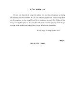 Giải pháp thu hút đầu tư trực tiếp nước ngoài để phát triển kinh tế xã hội của tỉnh hà nam 