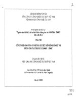 Công nghệ gia công cơ những chi tiết điển hình của bộ tời dùng cho tàu trọng tải 10000t 15000t 