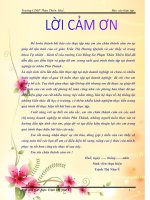 CHUYÊN ĐỀ TỐT NGHIỆP SƯ PHẠM HÓA