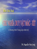 Chủ nghĩa duy vật mác xít
