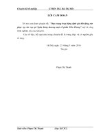 Thực trạng hoạt động định giá bất động sản phục vụ cho vay tại ngân hàng thương mại cổ phần tiên phong 