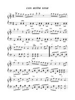 Con Bướm xinh sheet piano