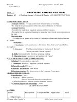 GIÁO ÁN TIẾNG ANH 8 UNIT 11