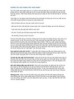 NHỮNG câu hỏi PHỎNG vấn NGỚ NGẨN 