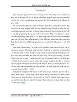 Báo cáo thực tập tại ngân hàng NHTMCP ngoại thương (vietcombank) chi nhánh thành công 