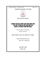 NGHIÊN cứu đặc điểm lâm SÀNG HÌNH ẢNH cắt lớp VI TÍNH và kết QUẢ điều TRỊ BỆNH u xơ MẠCH vòm mũi HỌNG 