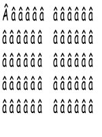 Tập tô chữ củ mẫu giáo