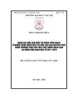 ĐÁNH GIÁ HIỆU QUẢ điều TRỊ VIRUS VIÊM GAN b ở NHỮNG BỆNH NHÂN điều TRỊ UNG THƯ GAN NGUYÊN PHÁT BẰNG PHƯƠNG PHÁP nút hóa CHẤT ĐỘNG MẠCH GAN tại BỆNH VIỆN BẠCH MAI từ 2011 2016 