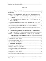 Hoàn thiện kế toán bán hàng tại công ty TNHH thương mại và dịch vụ ô tô viva 