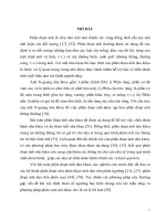 Luận án nghiên cứu một số phương pháp phân cụm bán giám sát mờ trong phân đoạn ảnh nha khoa 