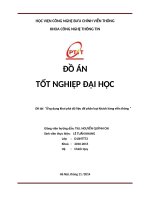 Ứng dụng khai phá dữ liệu để phân loại khách hàng viễn thông 