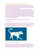 Hình thành kỹ năng làm chủ bản thân 