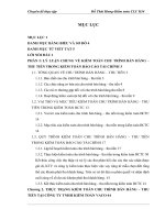 Hoàn thiện quy trình kiểm toán chu trình bán hàng – thu tiền trong kiểm toán báo cáo tài chính do công ty TNHH kiểm toán VACO  thực hiện 