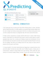 Bộ đề IELTS Reading dự đoán 2016 ( cực chuẩn )