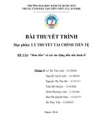 Rửa tiền” và các tác động đến nền kinh tế 