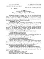 Kế hoạch tuyên truyền hiến pháp