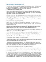 BẠN đã CHUẨN bị gì CHO TƯƠNG LAI 