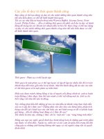 Các yếu tố duy trì thói quen thành công 