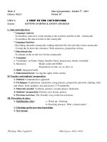 GIÁO ÁN TIẾNG ANH 9 UNIT 3