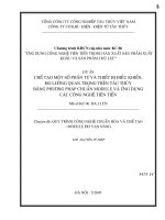 quy trình công nghệ chuẩn hóa và chế tạo   module đo vạn năng 