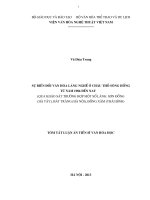 Sự biến đổi văn hóa làng nghề ở châu thổ sông hồng từ năm 1986 đến nay (qua khảo sát trường hợp một số làng sơn đồng (hà tây), bát tràng (hà nội), đồng xâm (thái bình) tt 