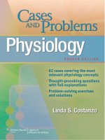 Physiology BRS physiology cases and problems 4th edition